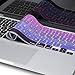 Kuzy Keyboard Cover Silicone Skin Protector, Purple