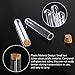 KINDPMA 15 Pcs 30ml Plastic Test Tubes 20X150mm Lab Tubes Candy Tubes with Cork Stoppers Glass Vials for Bath Salts for Scientist Nerds Party Halloween Wedding Party Decor