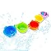 Bath Toys -Stacking Cups &Squirt Squeak Toys & Floating Boat for Baby & Toddler (15 PCS) - Fun & Educational