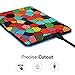 MoKo Case for Kindle Paperwhite, Premium Thinnest and Lightest PU Leather Cover with Auto Wake / Sleep for Amazon All-New Kindle Paperwhite (Fits 2012, 2013, 2015 and 2016 Versions), Stained Glass