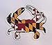 Maryland FLAG Blue Crab Car Outdoor Sticker 3.4