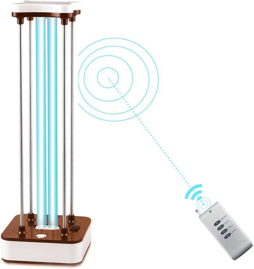 Lamptop UV Sterilizer Light, Ultraviolet Germicidal Light,Ultraviolet Sterilizing Lamp 110V 36W Air Purifier- Kills 99.9% of Mold, Bacteria, Germs, and Viruses- for Home Pets