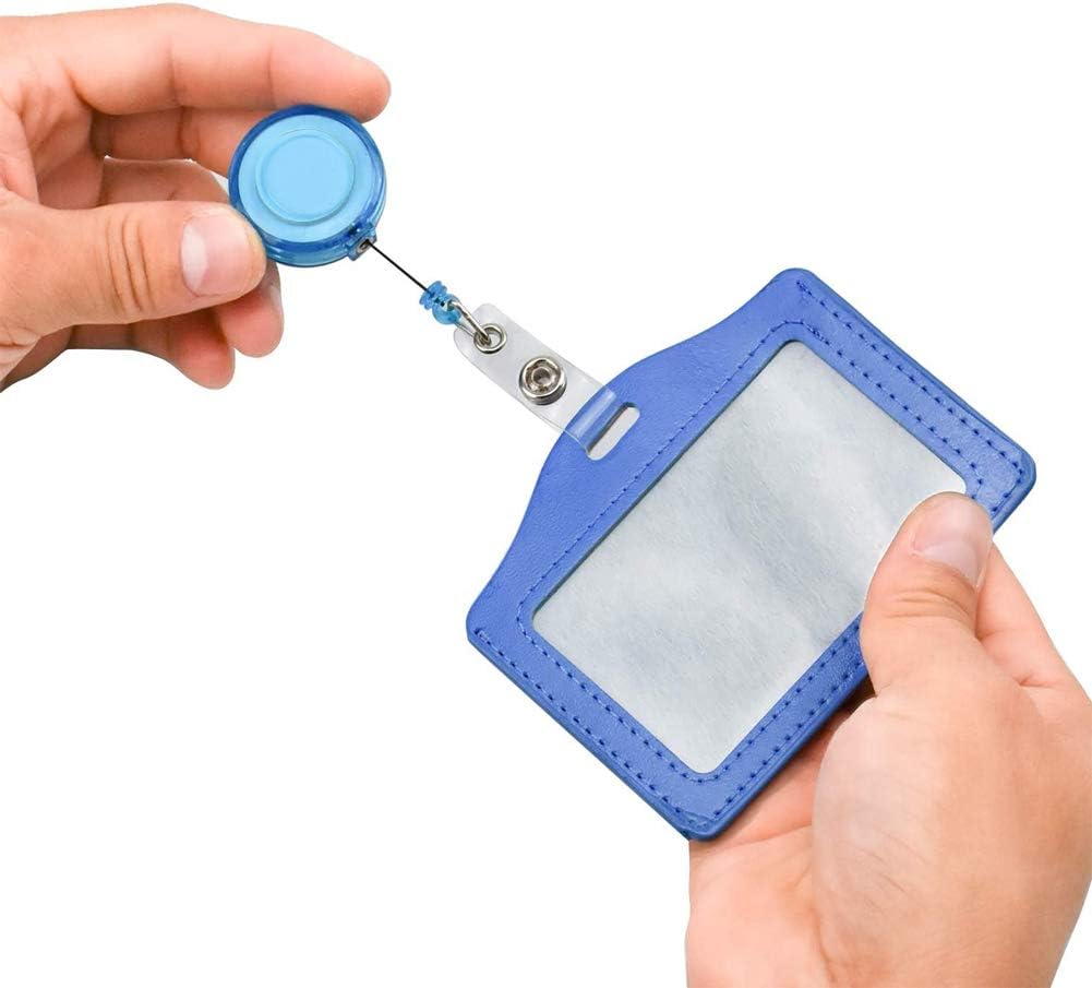 10pcs Colorful ID Card Holder, Credit Card Protector ID Blocking Card, for Office Staff, Students, Employees or Driver's License etc - Image 4