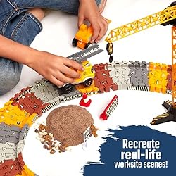 JITTERYGIT Construction Race Track Site Toy
