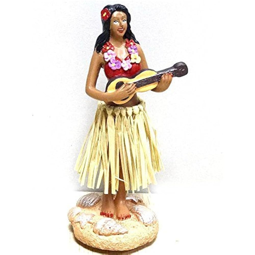 Dashboard Hula Girl Hawaiian Bobble Doll Collection Figurines Gifts