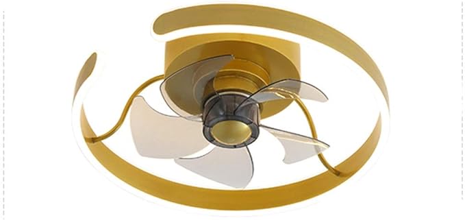 Mit Licht Deckenventilator, Einfachheit Moderne Lüfter LED-Lichtleiste