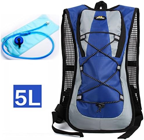 Yunan Hydration Pack Water Rucksack Backpack Bladder Bag Cycling Bicycle Bike/Hiking Climbing Outdoor Sports Pouch with Free 2L TPU Water Reservoir (Blue)
