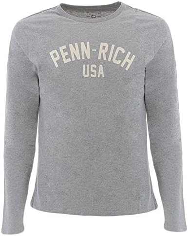 Woolrich Penn Rich LOGO TEE LSMEDIUM GREY MELANGE T-shirt Grigio XXL Man