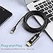 Tuwejia USB C to HDMI Cable 6Ft USB 3.1 Type C (Thunderbolt 3 Port) to 4K 60Hz HDMI Cable Adapter for MacBook Pro MacBook Air 2021/2020/2019 Ipad Pro 2021/2020/2019 iMac Samsung Galaxy S20/S10/S9