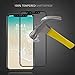 LUVVITT Tempered Glass Screen Protector Case Friendly Compatible for iPhone XS/X (2017-2018) - Black