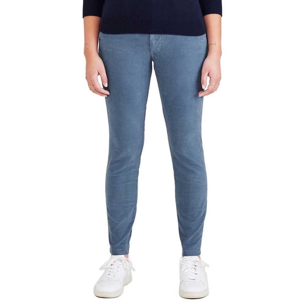 DOCKERS Women's Weekend Chino Skinny Pants, BLUE FUSION, 30W Long