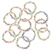 Kicko Stretchable Candy Necklace - Pack of 12 Colorful Fruit-flavored Chewables for Party Favors, Cake Decorations, Novelty Supplies or Treats for Halloween, Christmas, Baby Showers