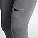 Nike Men's Pro 3qt Tight (Carbon Heather/Dark Grey/Black, Medium)
