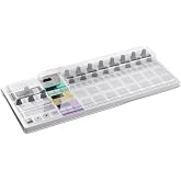 Decksaver DSLE-PC-BEATSTEPPRO - Arturia Beatstep Pro Cover | Smoked Polycarbonate Shell, Guards Faders, Knobs &amp; Switches, Dust, Liquid &amp; Impact Protection, Cables Stay Connected