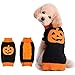 BOBIBI Pet Holiday Halloween Pumpkin Pet Clothes Dog Sweater