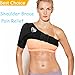 Shoulder Brace - Adjustable Shoulder Compression Sleeve for Shoulder Pain Relief Injury Prevention Frozen Shoulder Rotator Cuff Pain Dislocated AC Joint Labrum Tear - Shoulder Support Fits Right Left