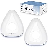 2-Pack Replacement Full Face Cushions Compatible with Original AirFit F20 AirTouch F20, FSA or HSA eligible, Innovative Design for Secure Sealing and Nose Pressure Reduce, CPAP Supplies Accessories, M