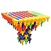 Twister.CK Peg Building Blocks Montessori Toys for Fine Motor Skills Color Recognition Sorting Counting Open-Ended Educational Toys