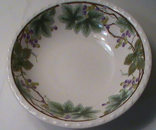 Nikko Napa Valley Purple Grapes & Vine Coupe Soup Bowl Replacement