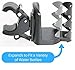 Domain Cycling Exercise Bike Water Bottle Holder – Handlebar Mount Bike Cup Holder – Indoor Spin Bike Accessories