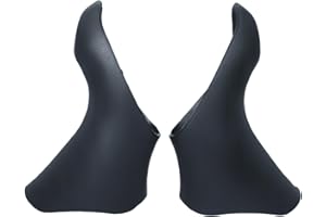 JMFahrrad Brake Lever Hoods Cover Compatible with Shi Mano ST-5600 ST-5601 ST-6600 Model Brake Shift,1 Pair of Black