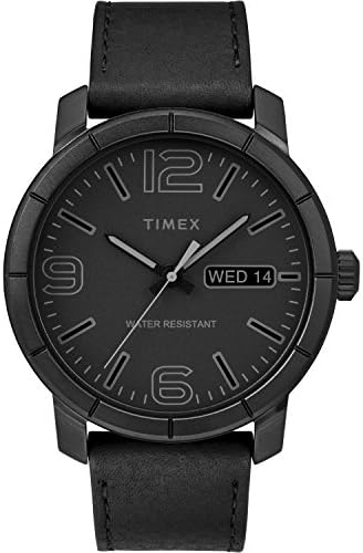 Timex Males’s Mod 44 Leather-based Strap Watch