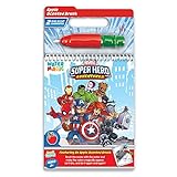 Scentco Water Magic - Reusable Water Reveal Activity Books - Marvel's Super Hero Adventures (Apple Scent)