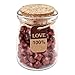 Sealing Wax Beads Set, Yoption 120 Pieces Red Gold Star Shape Seal Wax Kit with 1 Wax Melting Spoon and 2 Candles for Wax Seal Stamp (Red Gold)