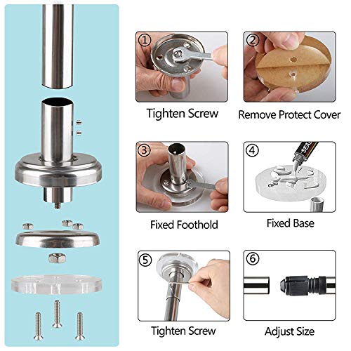 SIKAIQI Curved Curtain Rod,L Shaped - Adjustable 27.55"-39.37"x27.55"-39.37",Never Rust Stainless Steel Corner Shower Curtain Rod