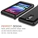 LG K20 Plus Case, LG K20 V Case, LG Grace LTE Case, LG Harmony Case AMENQ 3 in 1 Heavy Duty Absorb Impact Touch Silicone Rubber Smooth PC Protection Cover for LG K10 2017 / K20-Matte (Matte Black)