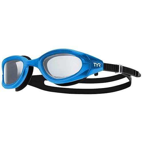 TYR Special Ops 3.0 Non-Polarized Adult Fit, Clear/Blue/Black