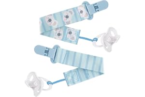 Buba, Kit 2 Prendedores De Chupeta Coala Azul