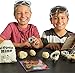Discover with Dr. Cool Break Open 7 Geodes Kit - Geodes from 2-3 Different Mines, Goggles and Kids Magnifying Glass, STEM Education Science Toy
