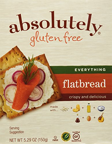 Absolutely Gluten Free Everything Flatbread, 5.29-Ounce (3-Pack)