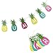 1.5m Colorful Summer Pineapple Banner Garland Pineapple Summer Letter Banner Luau Tiki Party Supplies Hawaiian Theme Decor SUNBEAUTY