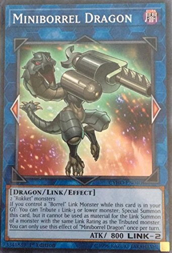 Yu-Gi-Oh! - Miniborrel Dragon - CYHO-EN040 - Common - 1st Edition - Cybernetic Horizon