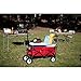 Mac Sports Collapsible Folding Steel Frame Outdoor Garden Camping Wagon, Gray