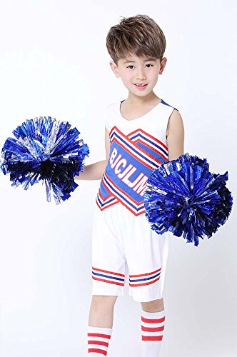 image for DREAMOWL Girls Boys Cheerleader Uniform Outfit Costume High School Che