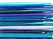 Devardi Glass Lampwork, Beadmaking Glass Rods, COE 104 Mixed Blues 1 Lb