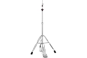 KINGDO CYMBALS Hi hat stand,hat cymbals stand,high hat stand with smooth pedal,practice high hat fits 8'' 10'' 12'' 13'' 14'' 15'' 16'' 18'' Hi hat cymbals
