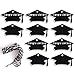 KUUQA Grad Cap Shaped Photo Banner Garland Photo Clip Set 2023 Graduation Party Banner Party Favors