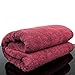 BC BARE COTTON Luxury Hotel & Spa Towel Turkish Cotton Oversized Bath Sheets - Cranberry - (40x80 inches, Set of 1)