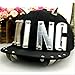 KitMax (TM) Fashion Unisex Personalized Punk Rivets King Decor Hip Hop Outdoor Sport Baseball Snapback Sun Caps Hats