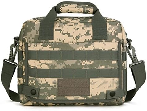 Men Women Outdoor Shoulder Bag Messenger Handbag Crossbody Laptop Bag Pouch size 10.63" x 9.06" x 3.54" (ACU Digital)