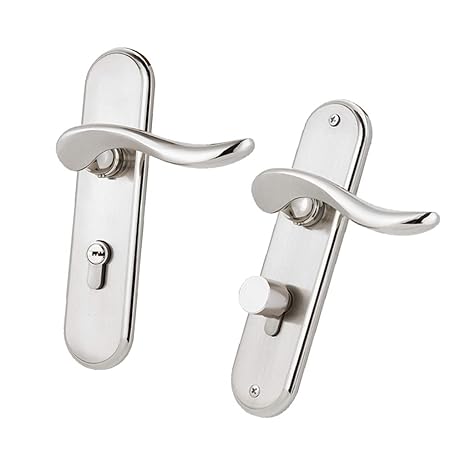 Fityle Vintage Interior Door Lock Latch Bedroom Lever