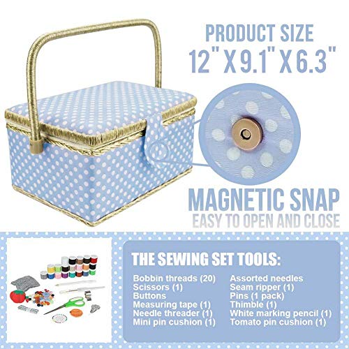 5 Organizer+Complete+Accessories+Removable+Pincushion