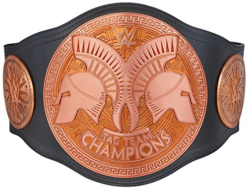 Official WWE Authentic Unisex WWE Tag Team Championship Replica Title Belt (2014)  One size Multicoloured