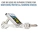 Smart Compact Key Holder Keychain - Gadget Pocket Organizer (Silver) Including Bottle Opener & Key Loop for Car FOB (Fits up to 22 Keys and Multitools)