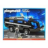 PLAYMOBIL® Tactical Unit Command Vehicle Building Kit