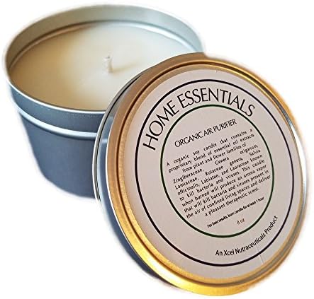 Home Essentials Organic Air Purifier Soy Candle